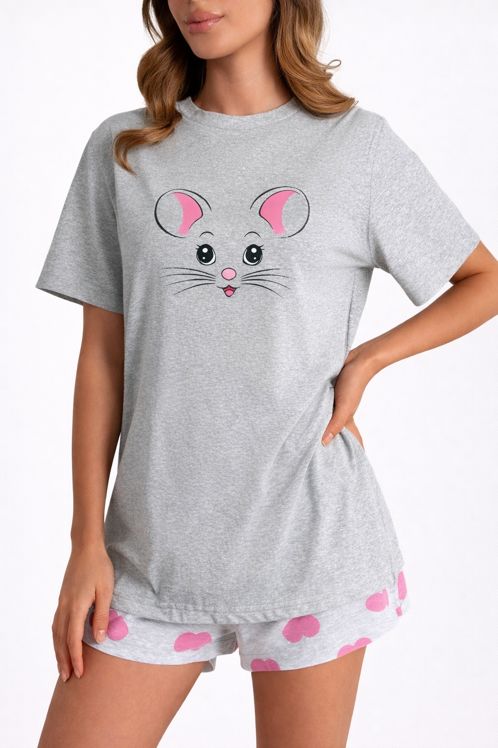 Bavlněné pyžamo Cute Mouse