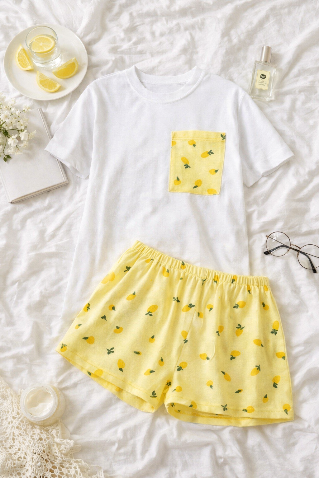 Bavlněné pyžamo Lemon Breeze