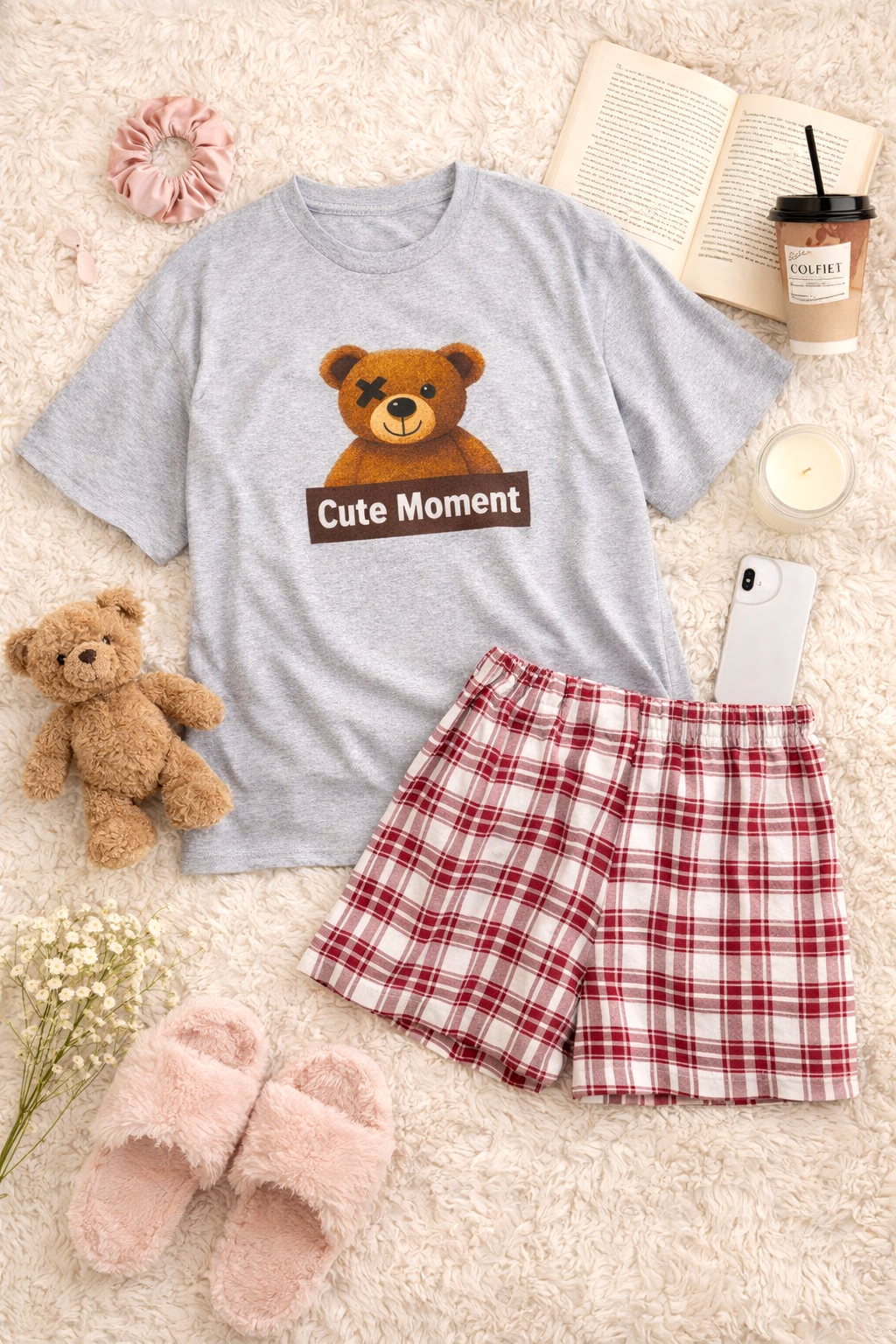 Bavlněné pyžamo „Cute Moment“  PLUS SIZE