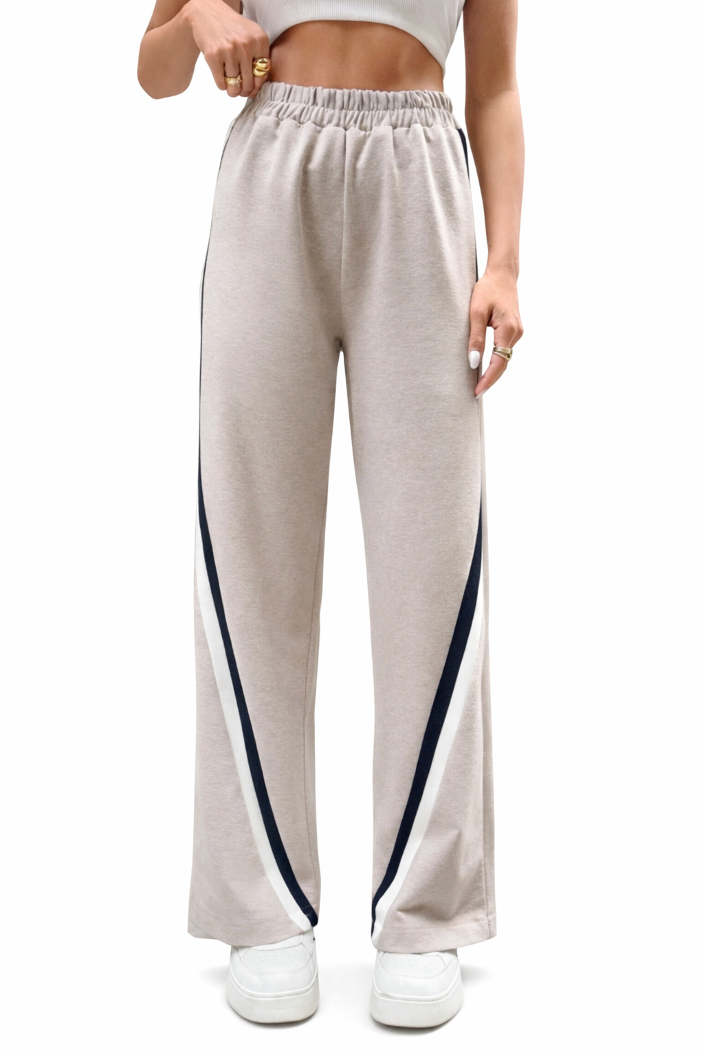 Bavlněné široké kalhoty Sporty Line – 100% bavlna