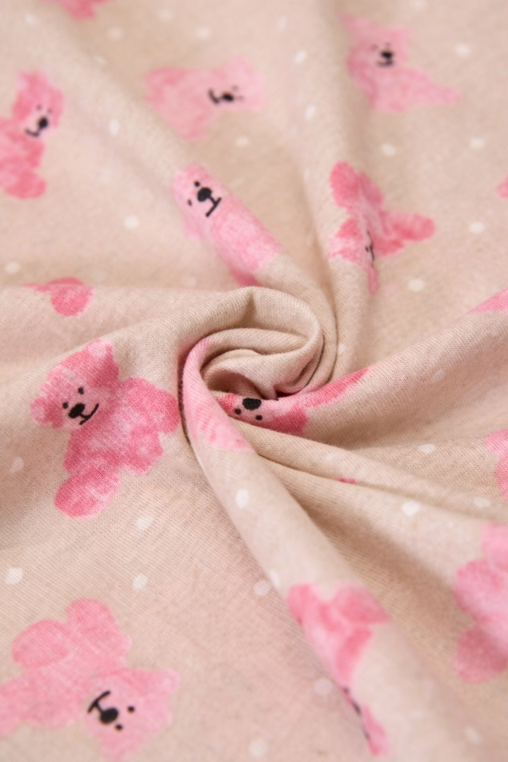 Bavlněné pyžamo Pink Teddy